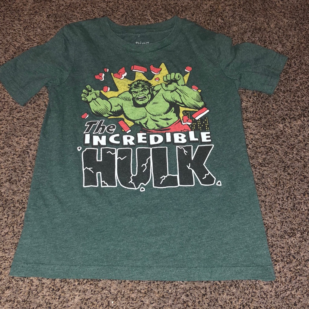 Boys Incredible Hulk Shirt